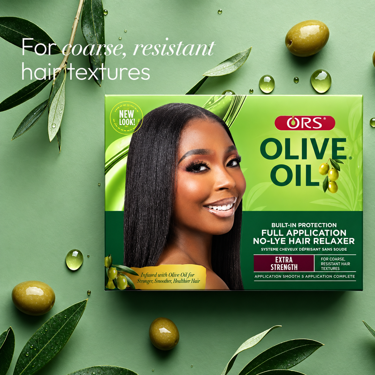 ORS Olive Oil Full Application No-Lye Hair Relaxer – Extra Strength