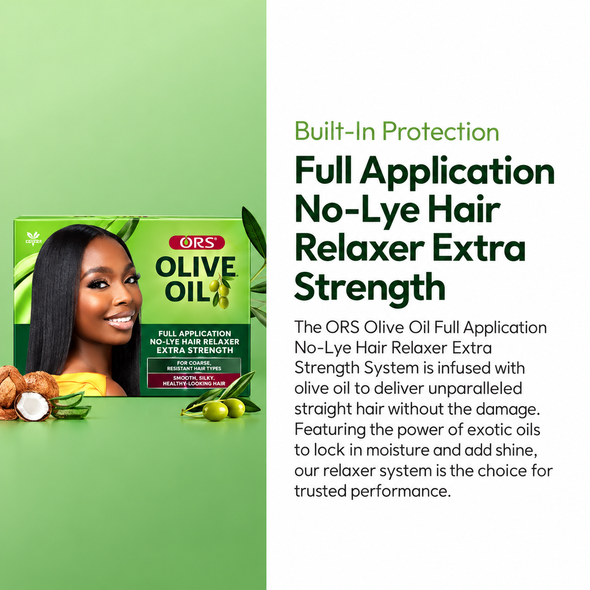 ORS Olive Oil Full Application No-Lye Hair Relaxer – Extra Strength