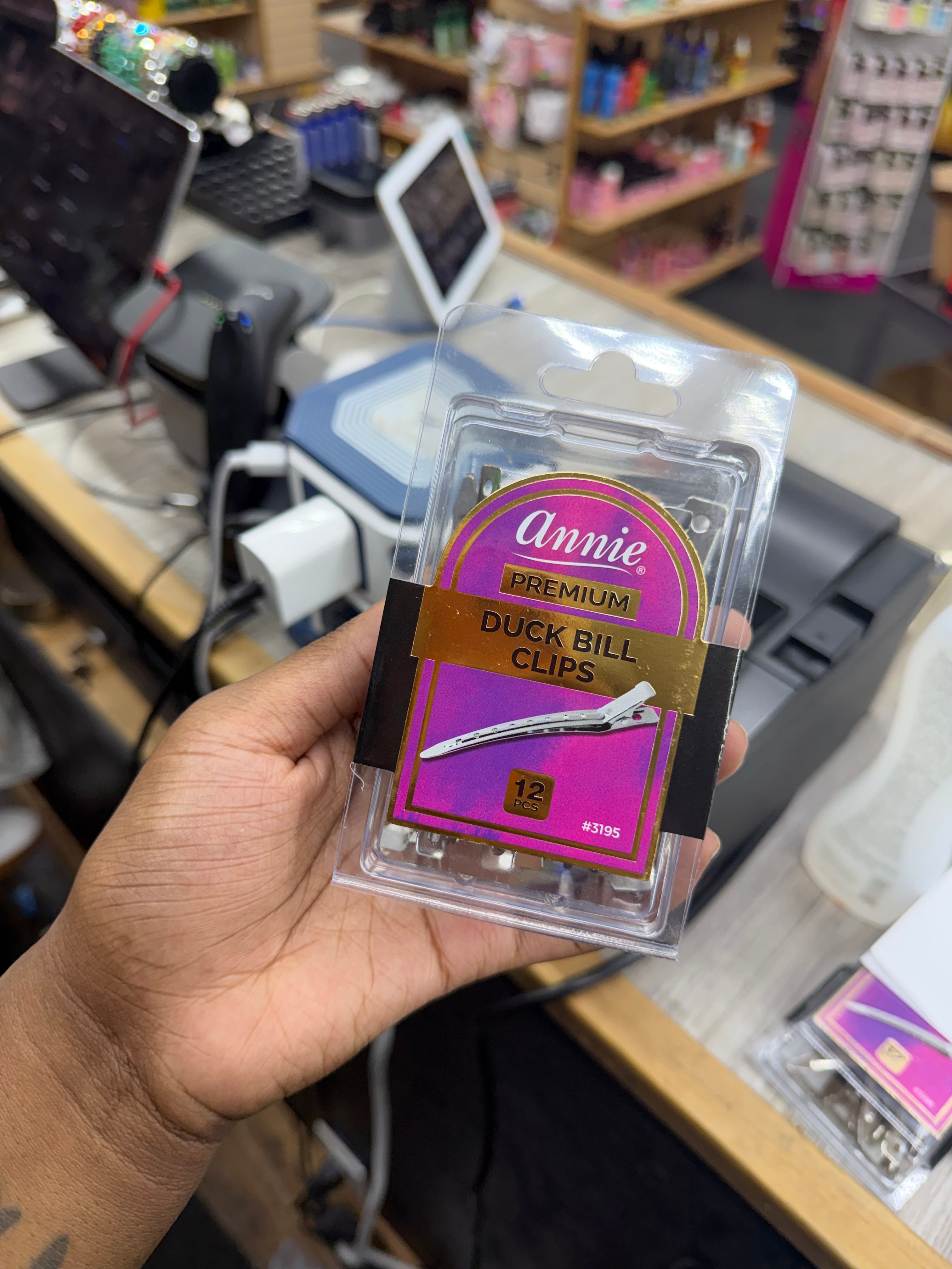 Annie Premium Duck Bill Clips 12PCS #3195