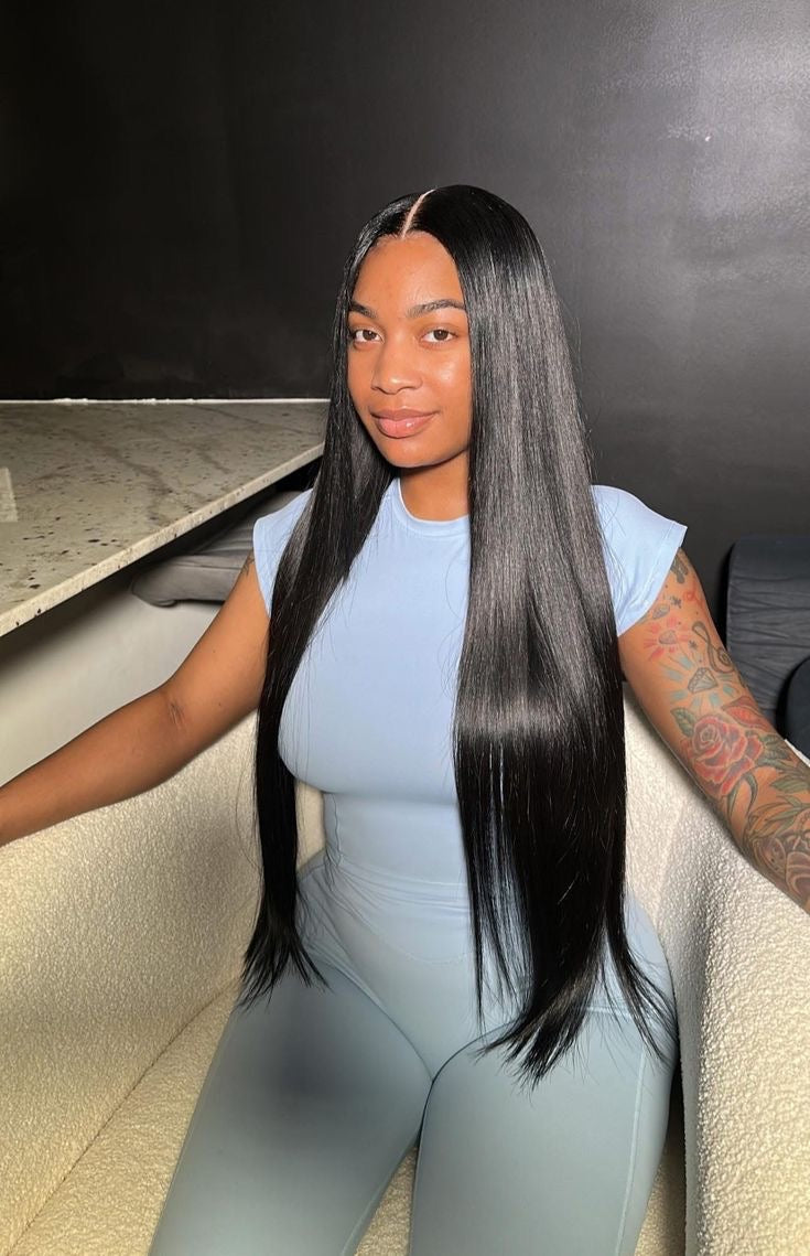 DD Hair Experience 2x6 HD Lace Straight Closure – 1B/Natural Black