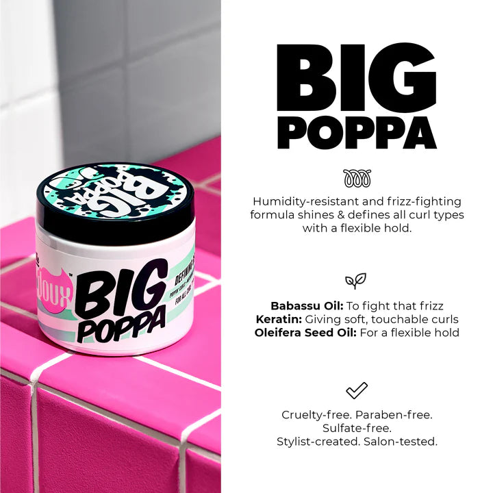 The Doux Big Poppa Defining Gel For All Curl Types