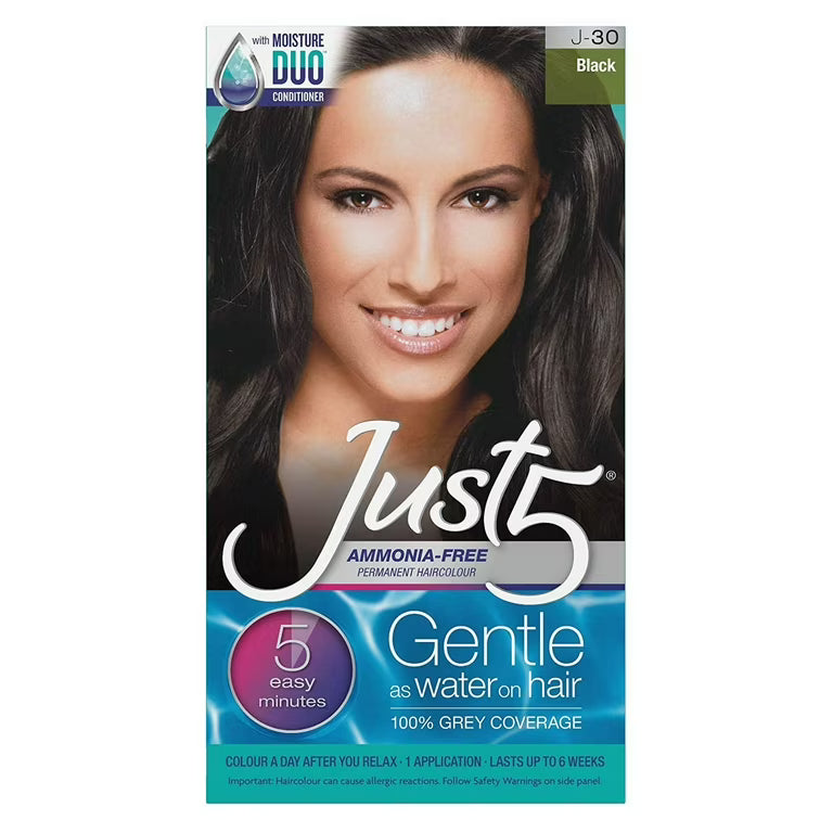 Just 5 Ammonia Free 100% Gray Coverage Hair Dye