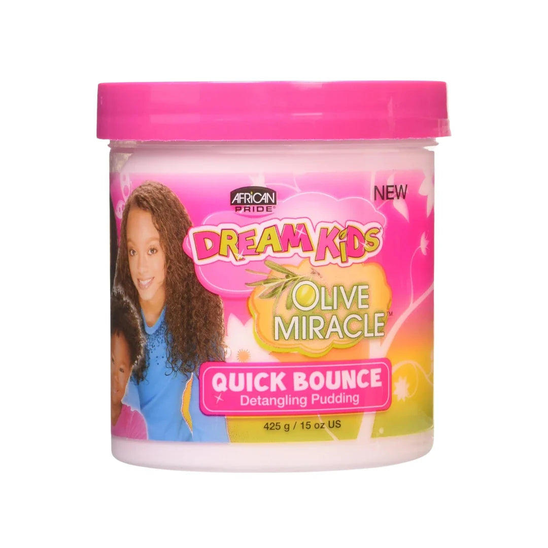 African Pride Dream Kids Olive Miracle Quick Bounce Detangling Pudding 15oz