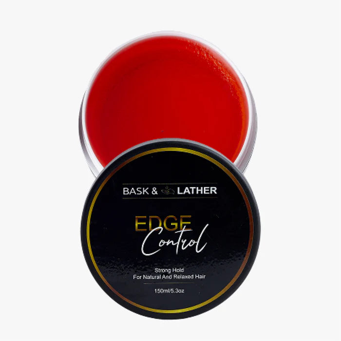 Bask & Lather Edge Control Strong Hold For Natural And Relaxed Hair
