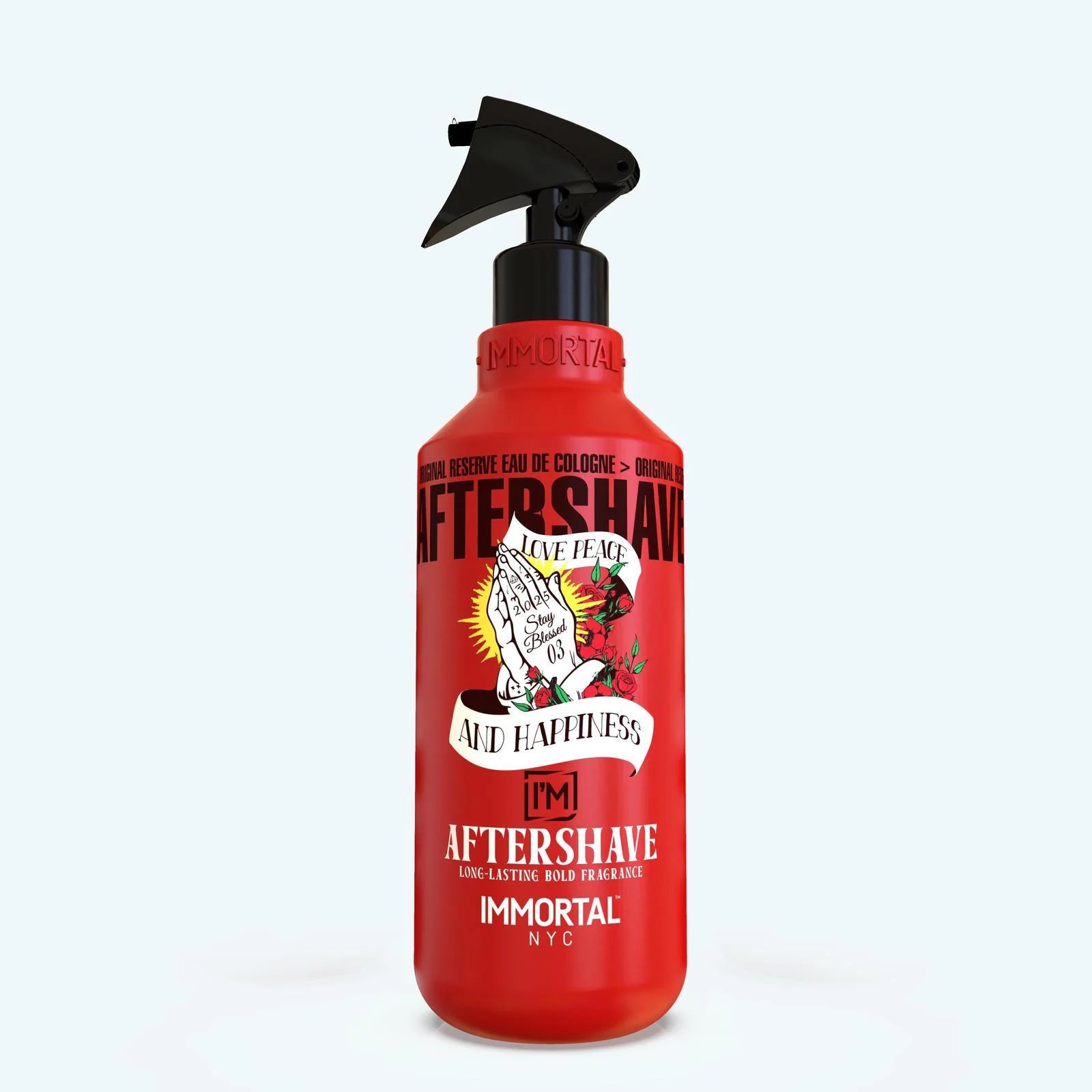 Immortal NYC Aftershave Love Peace And Happiness