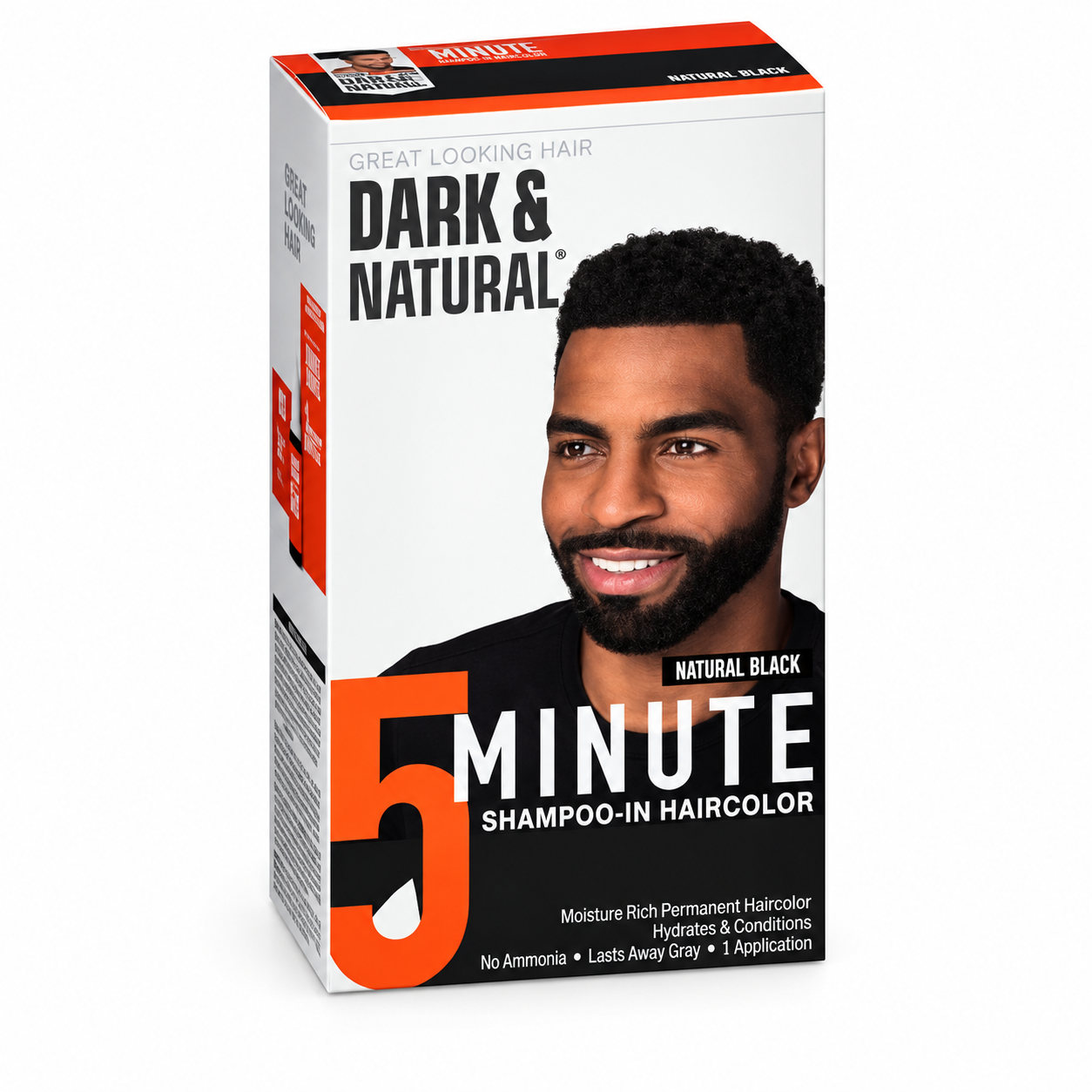 SoftSheen-Carson Dark & Natural 5 Minute Shampoo-In Permanent Hair Color Natural Black