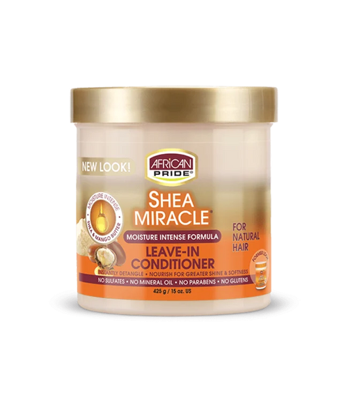 African Pride Shea Miracle Moisture Intense Formula Leave-In Conditioner 15oz product image 1