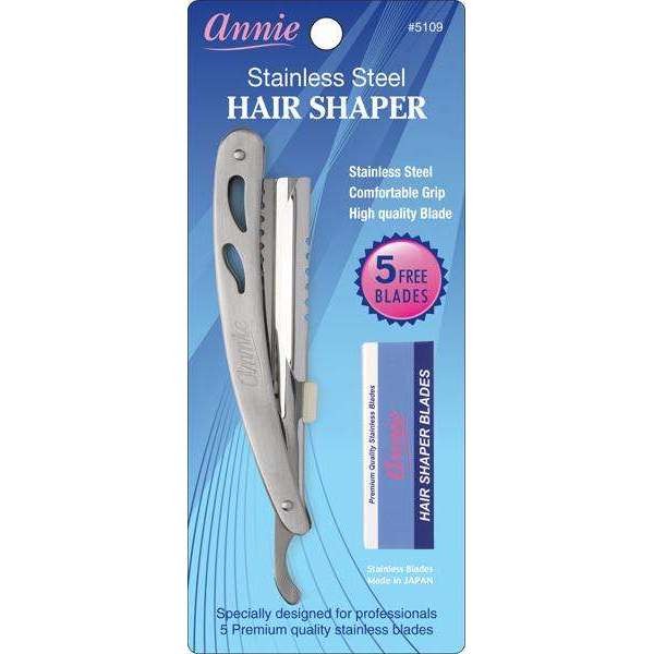 Annie Stainless Steel Hair Shaper With Blades #5109 original packaging reference