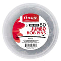 Annie 80 3in Black Jumbo Bob Pins 3413