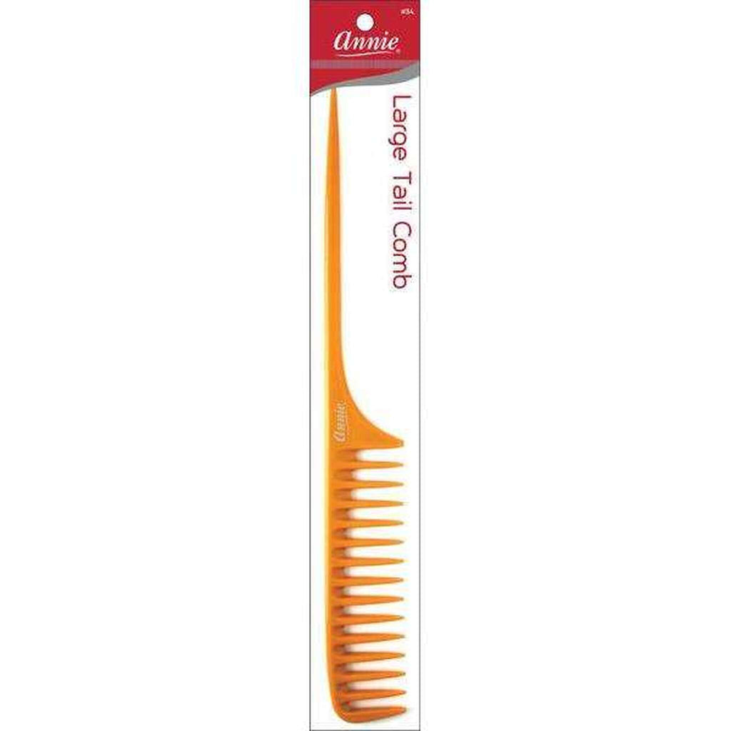 Orange comb in packaging with 'Annie' branding on a white background