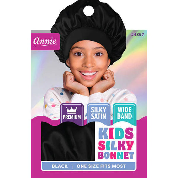 Annie Kids Silk Bonnet Wide Band 4369 Assorted