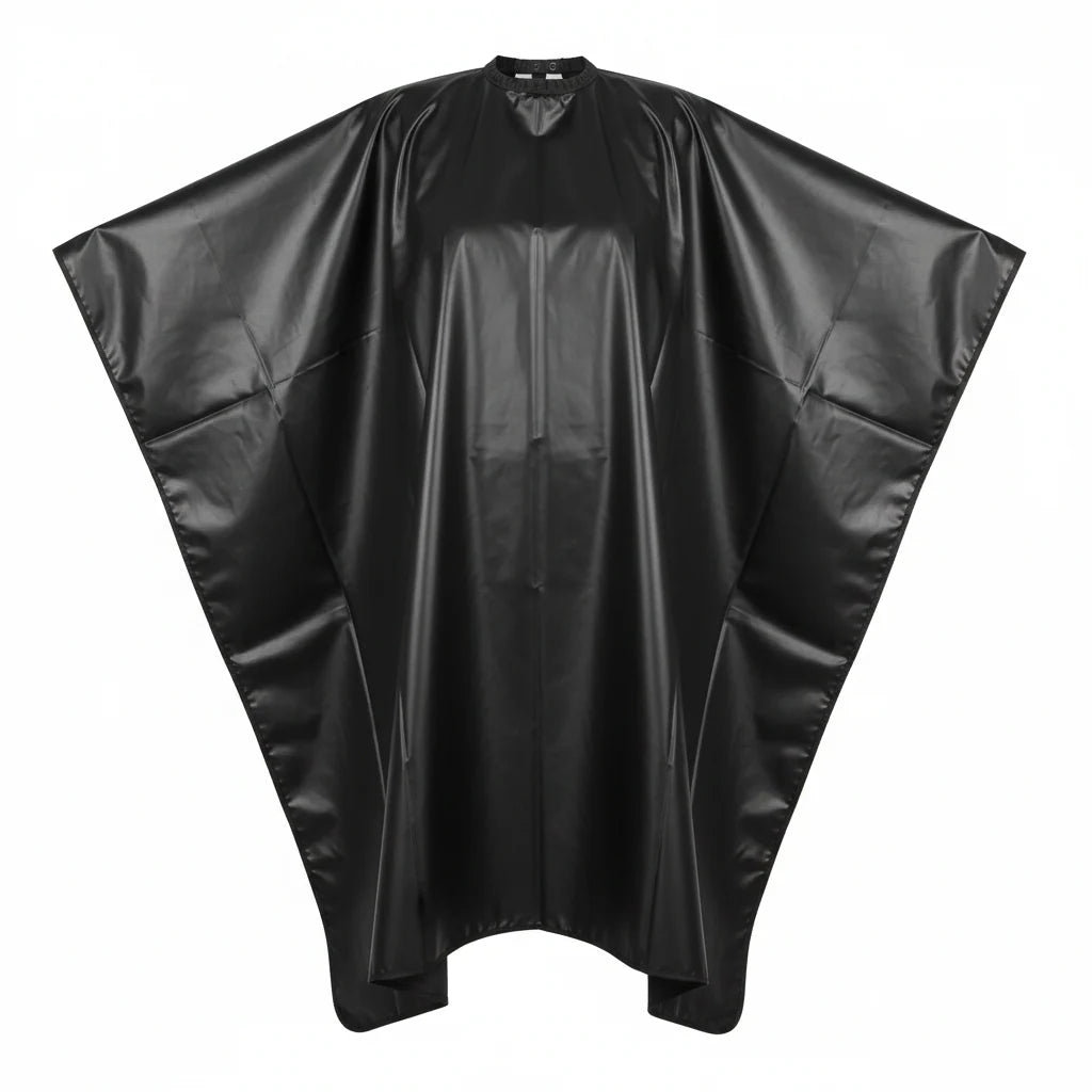 Annie Shampoo Cape Velcro Closure Black 3913