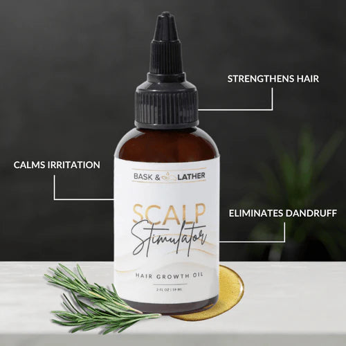 Bask & Lather Scalp Stimulating Oil 2oz