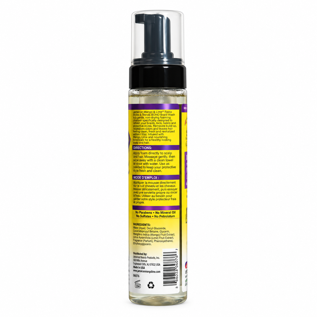 Jamaican Mango & Lime Boho Braid Wash 8 oz – Protective Style Cleanser