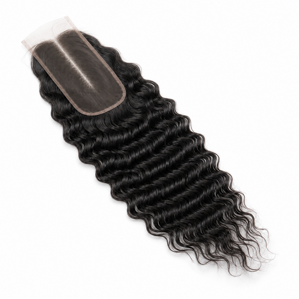 DD Hair Experience 2x6 HD Lace Water Wave Closure – 1B/Natural Black