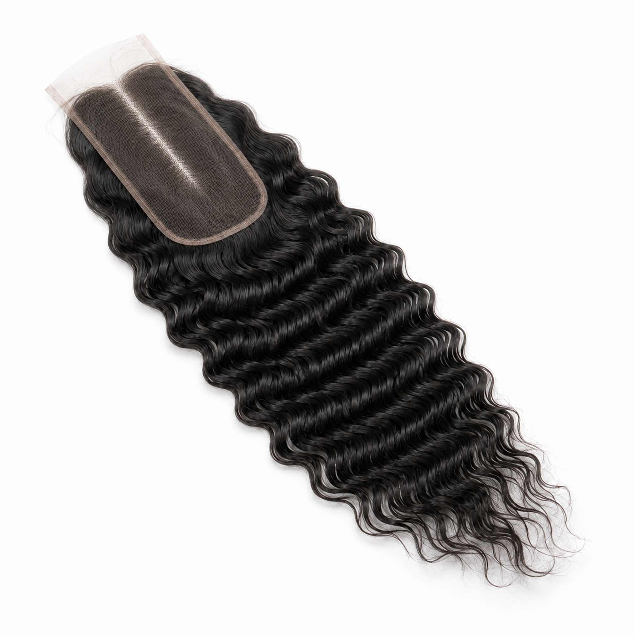 DD Hair Experience 2x6 HD Lace Water Wave Closure – 1B/Natural Black