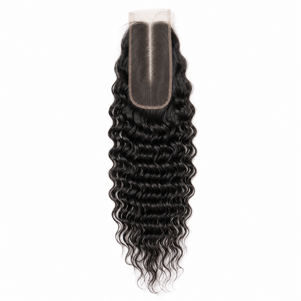 DD Hair Experience 2x6 HD Lace Water Wave Closure – 1B/Natural Black