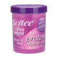 Softee Pink Protein Styling Gel Ultra Hold