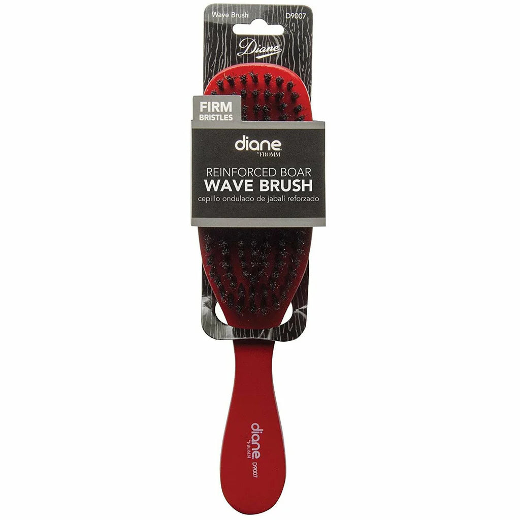 Diane Premium 100% Boar Wave Brush Hard D9007