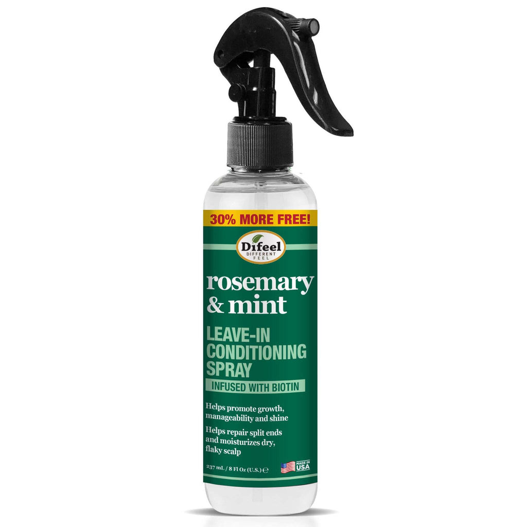 Difeel Rosemary & Mint Leave In Conditioning Spray 8oz
