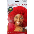 Donna Super Jumbo Silky Satin Day & Night Cap Bonnet 22243 Asst
