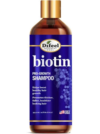 Difeel Biotin Pro-Growth Shampoo 12oz