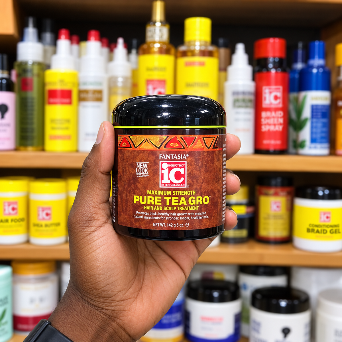 Fantasia Maximum Strength Pure Tea Gro Hair & Scalp Treatment 5oz