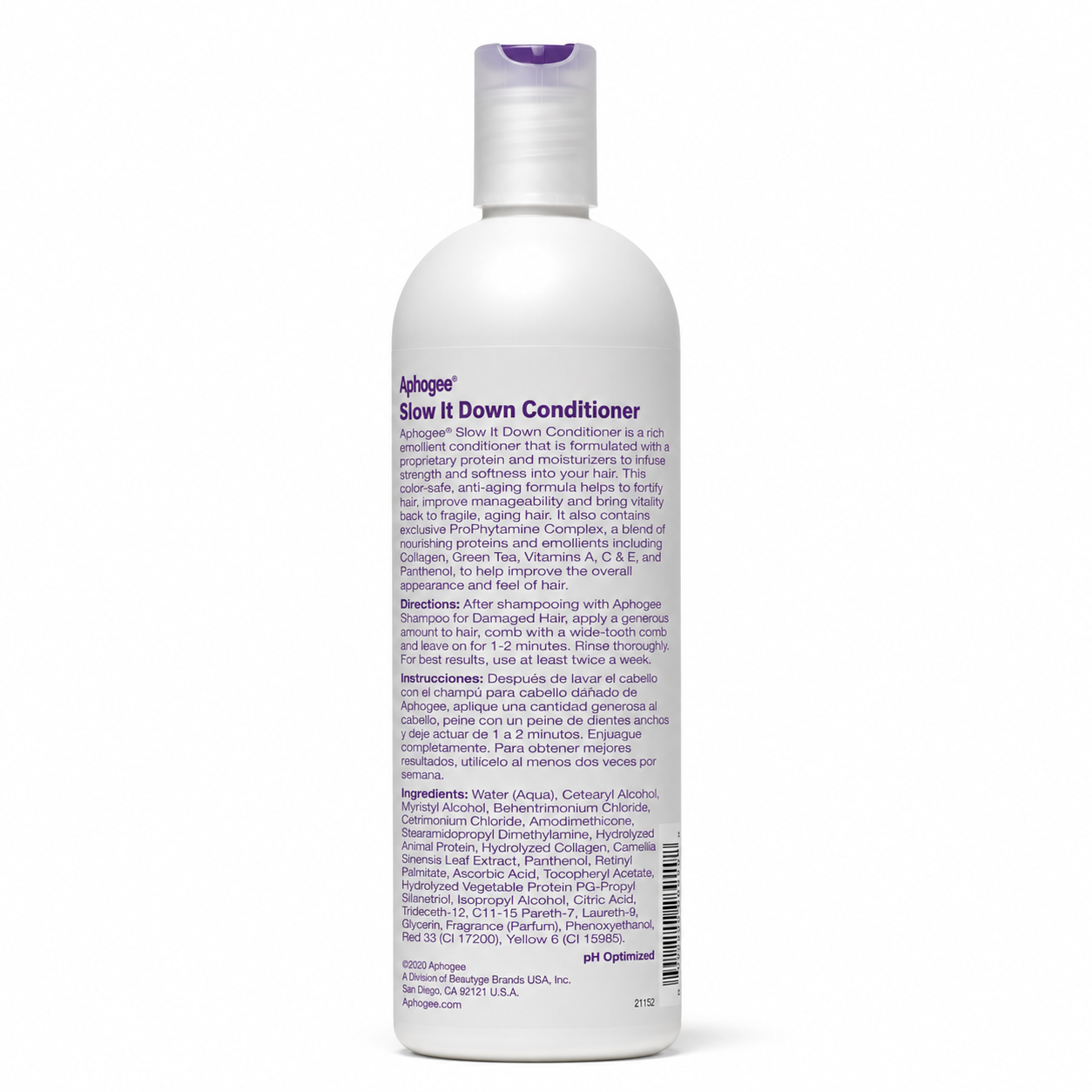 ApHogee Keratin 2 Minute Reconstructor 8 oz – Strengthening Hair Treatment