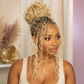 613 Wet and Wavy bulk human hair for braiding