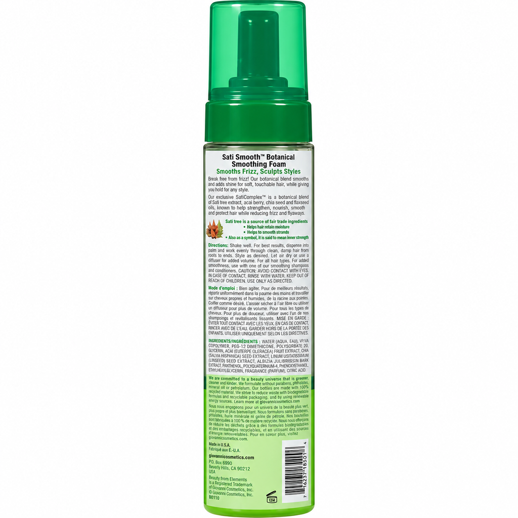 Soft & Beautiful Botanicals Ultra Nourishing Sculpting Foam 8.5 oz
