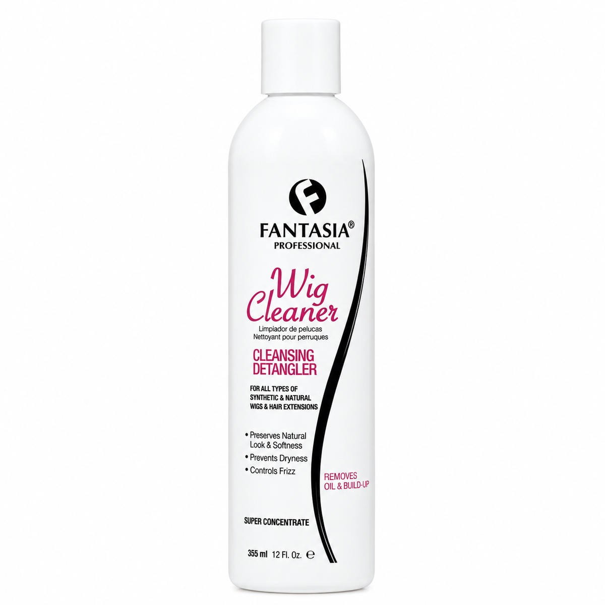 Fantasia Professional Wig Cleanser Cleaning Detangler 12oz