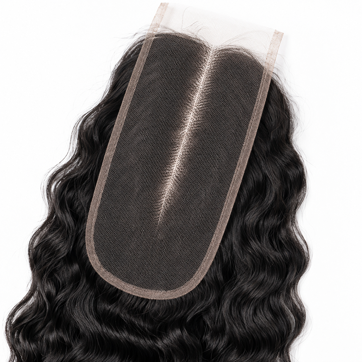 DD Hair Experience 2x6 HD Lace Water Wave Closure – 1B/Natural Black