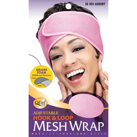 Qfitt Adjustable Hook & Loop Mesh Wrap 303 Assort