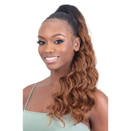 Model Model Gardenia Draw String Ponytail Loose Deep