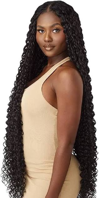Outre Premium Purple Pack Brazilian Bundle Pre-Stretched Dominican Curl Boho Hair Bulk