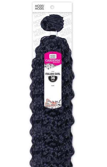 Model Model Gardenia Master Mix Italian Curl Hair Extensions