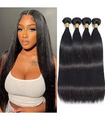 Yellow Diamond 13A 100% Unprocessed Premium Virgin Hair Straight Natural Black Bundle Deal