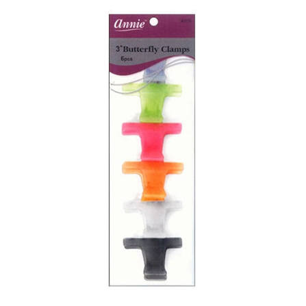 Annie Butterfly Clips 6 PCS 3178