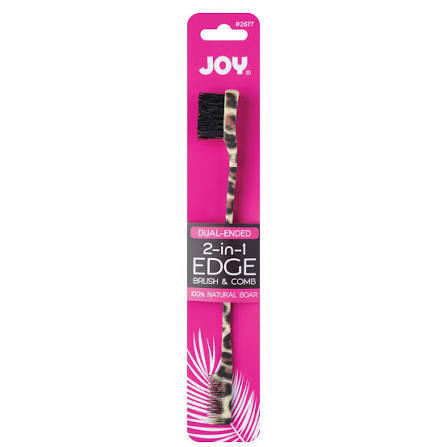 Annie Joy Dual Ended 2-in-1 Edge Brush & Comb 2617