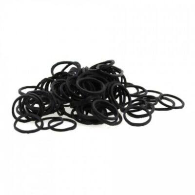 Annie 300 Small Black Rubber Bands 3152