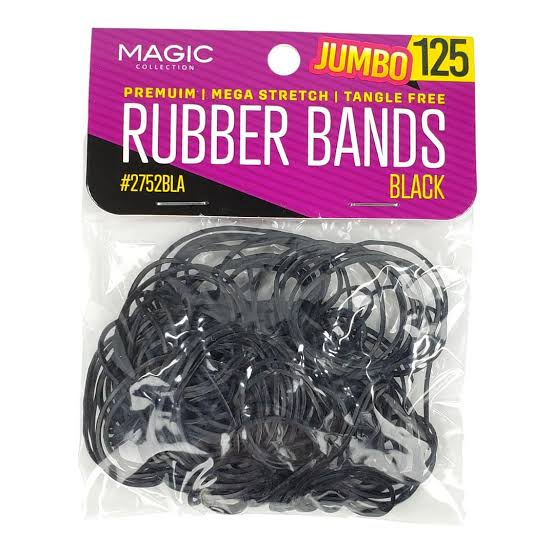 Magic Collection 125 Jumbo Rubber Bands Pack 2752BLA