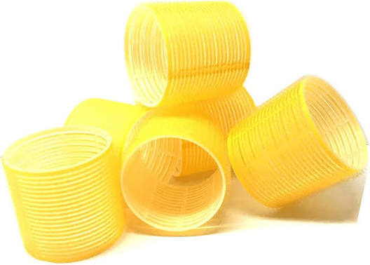 Diane 2 Pack Self Grip Rollers 2 1/2 Yellow D3725