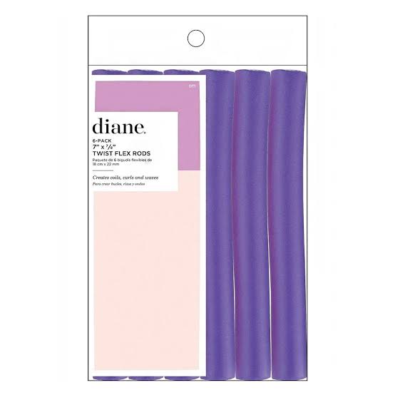 Diane 6 Pack 7 x 7/8 Twist Flex Rods DT1