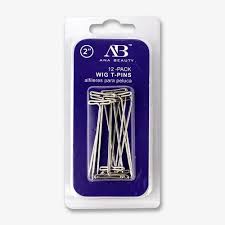 Ana Beauty New York 12 Pack Wig T-Pins 2 in
