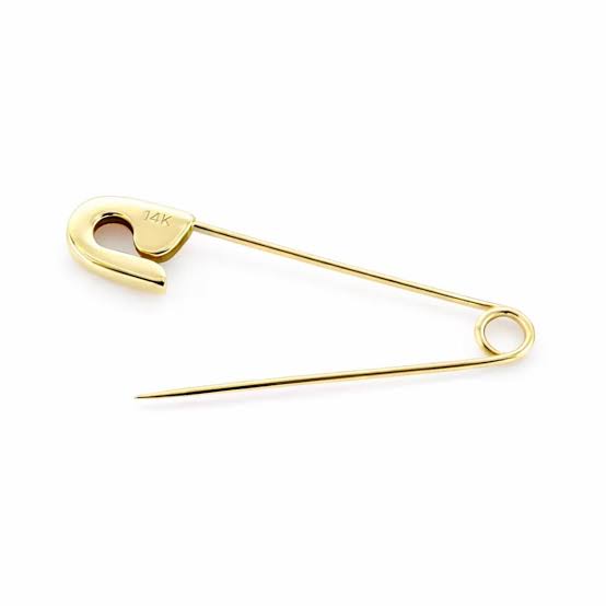 Tug 125 PCS Safety Pins Gold