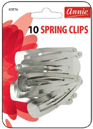 Annie 10 Spring Clips 3174