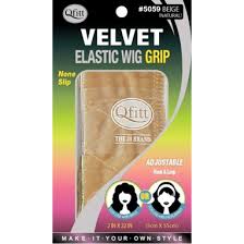 Qfitt Velvet Elastic Wig Grip Beige (Natural) 5092