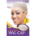 Qfitt Stocking Wig Cap Beige (Natural) 2 PCS 104