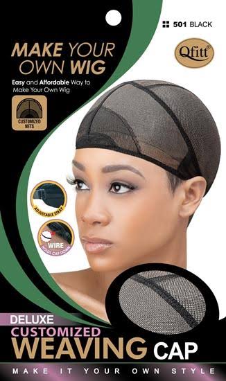 M&M Make Your Own Wig Deluxe Customized Weaving Cap Regular Black 501