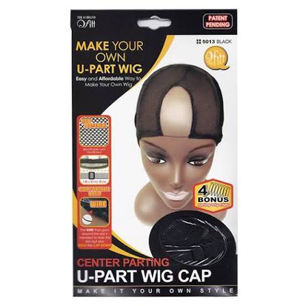 M&M Make Your Own U-Part Wig Center Parting Black 5013